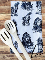 Tea Towels- Storybook Herpin Toile