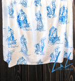 Herpin Toile Blanket