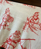 Herpin Toile Christmas Blanket