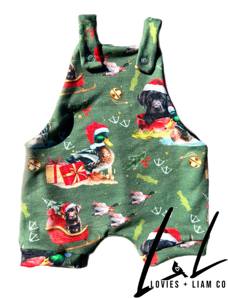 Christmas Duck Overalls