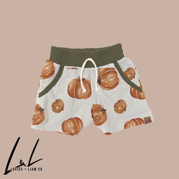 Pumpkin Boy Shorts