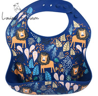 Zoo Lion Silicone Bib